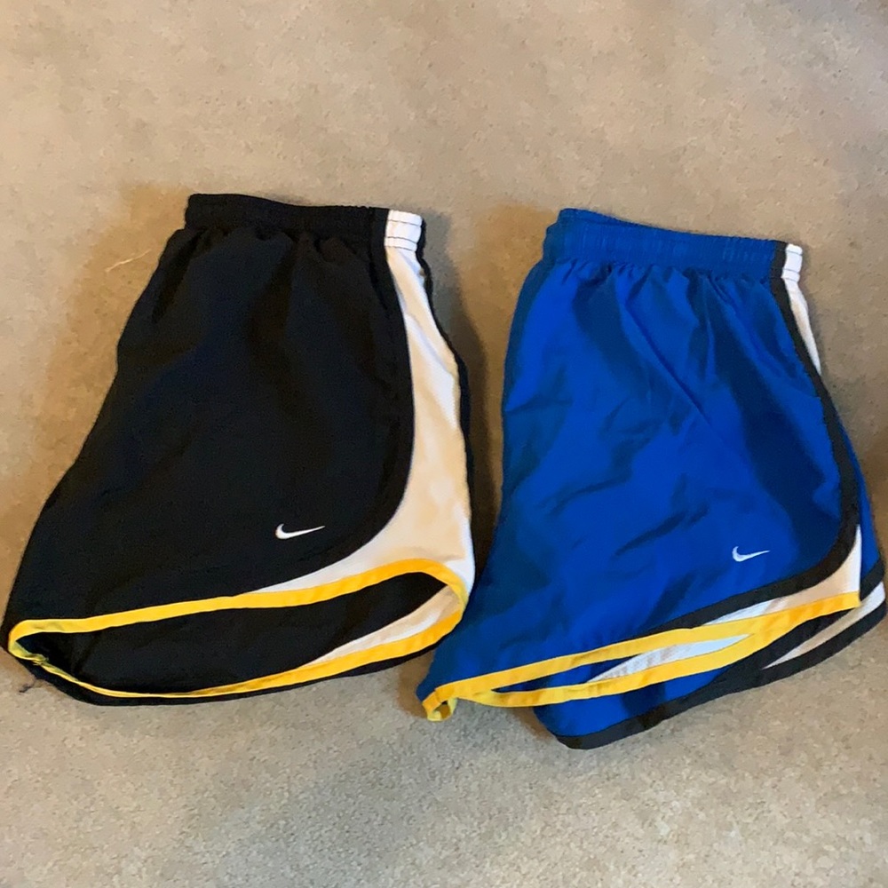 2 pairs of nike Dri-Fit shorts, Size Medium